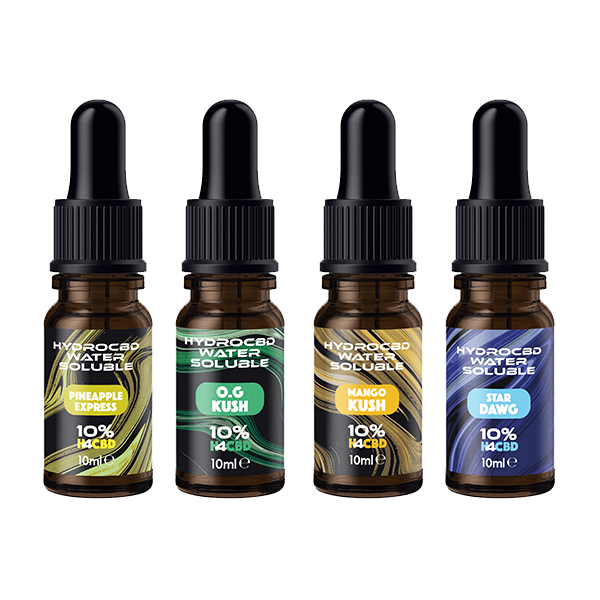 Hydrovape 10% Water Soluble H4-CBD Extract - 10ml - www.justgovape.co.uk