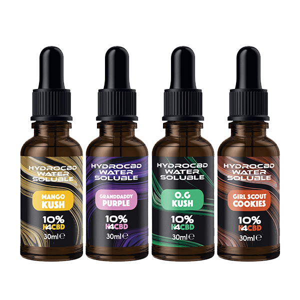 Hydrovape 10% Water Soluble H4-CBD Extract - 30ml - www.justgovape.co.uk