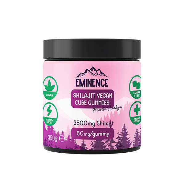 Eminence 3500mg Shilajit Vegan Gummies 350g - www.justgovape.co.uk