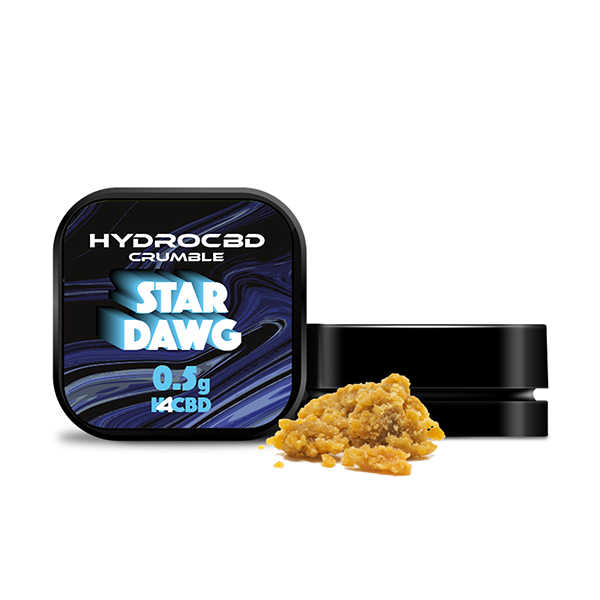 Hydrovape 80% H4 CBD Crumble 0.5g - www.justgovape.co.uk