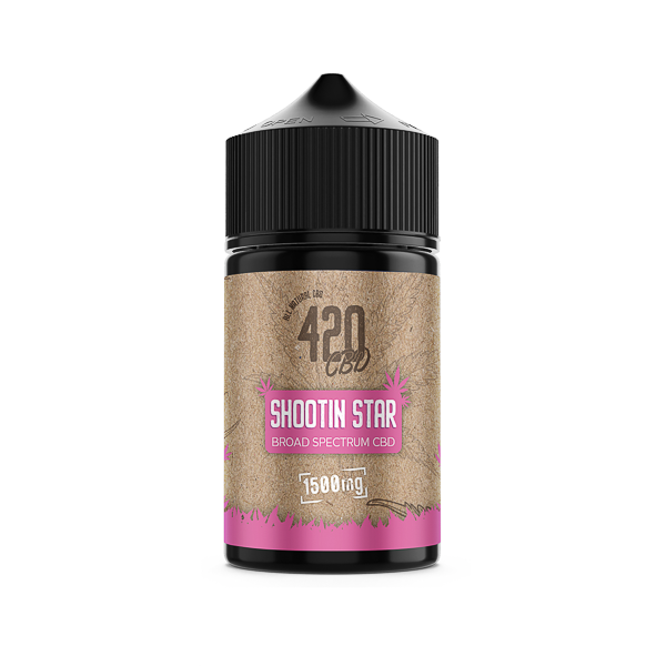 420 E-liquids 1500mg Broad-Spectrum CBD E-Liquids (40VG/60PG) - www.justgovape.co.uk