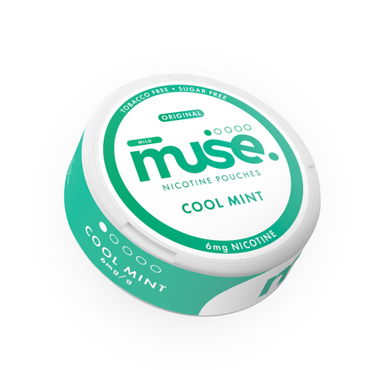 6mg Muse Original Nicotine Pouches - 20 Pouches - www.justgovape.co.uk