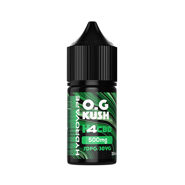 Hydrovape 500mg H4 CBD E-liquid 30ml (70VG/30PG) - www.justgovape.co.uk