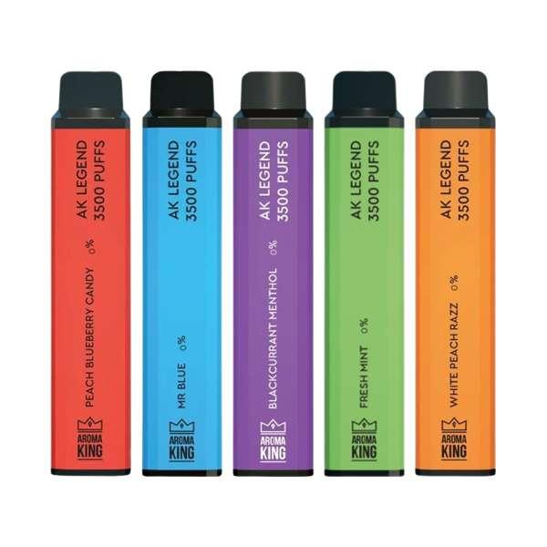 0mg Aroma King Legend Disposable Vape Device 3500 Puffs Concentrates & DIY Vaping Products 12 www.justgovape.co.uk