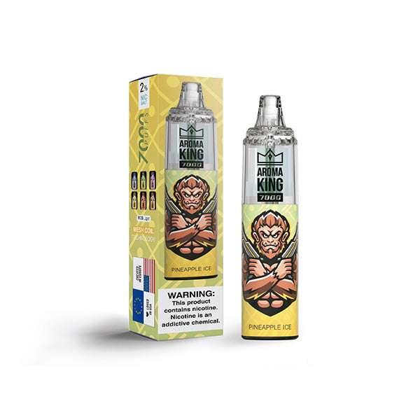 0mg Aroma King Tornado Disposable Vape Device 7000 Puffs Concentrates & DIY Vaping Products 14 www.justgovape.co.uk