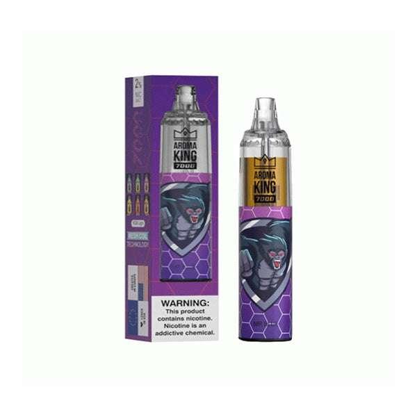 0mg Aroma King Tornado Disposable Vape Device 7000 Puffs Concentrates & DIY Vaping Products 14 www.justgovape.co.uk