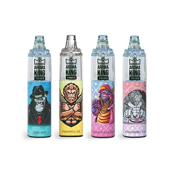 0mg Aroma King Tornado Disposable Vape Device 7000 Puffs Concentrates & DIY Vaping Products 14 www.justgovape.co.uk