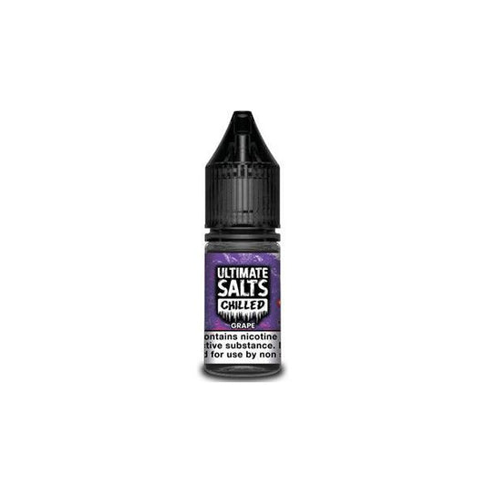 10MG Ultimate Puff Salts Chilled 10ML Flavoured Nic Salts (50VG/50PG) - www.justgovape.co.uk