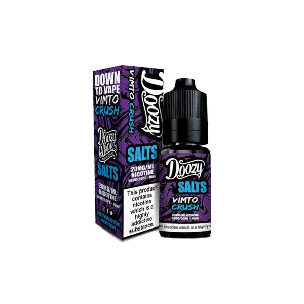 10mg Doozy Vape Co Nic Salt 10ml (50VG/50PG) - www.justgovape.co.uk