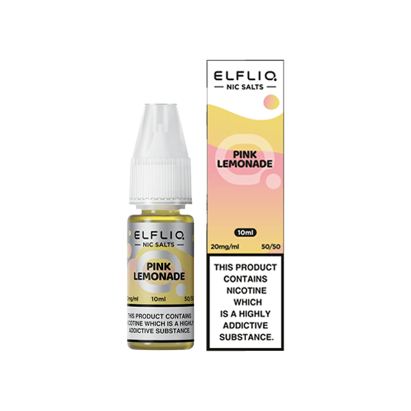 10mg ELFLIQ By Elf Bar 10ml Nic Salt (50VG/50PG) - www.justgovape.co.uk