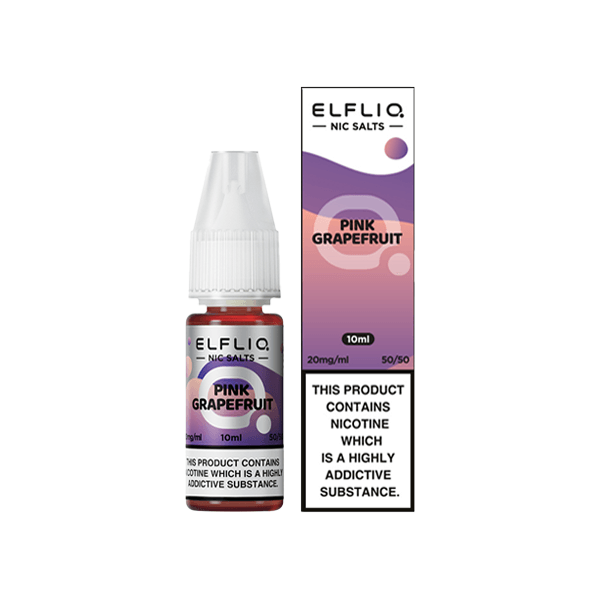 10mg ELFLIQ By Elf Bar 10ml Nic Salt (50VG/50PG) - www.justgovape.co.uk