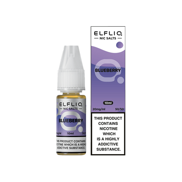 10mg ELFLIQ By Elf Bar 10ml Nic Salt (50VG/50PG) - www.justgovape.co.uk