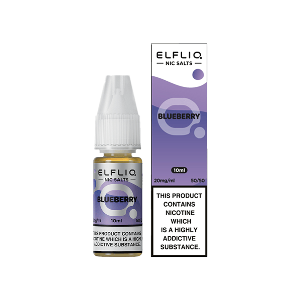 10mg ELFLIQ By Elf Bar 10ml Nic Salt (50VG/50PG) - www.justgovape.co.uk