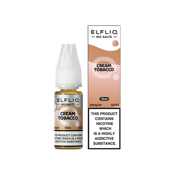 10mg ELFLIQ By Elf Bar 10ml Nic Salt (50VG/50PG) - www.justgovape.co.uk