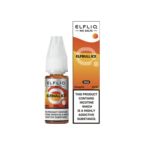 10mg ELFLIQ By Elf Bar 10ml Nic Salt (50VG/50PG) - www.justgovape.co.uk