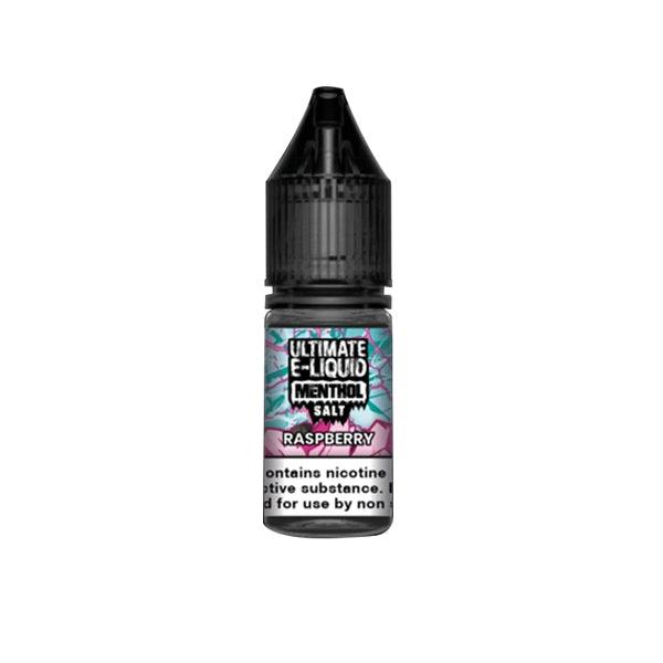 10mg Ultimate E-liquid Menthol Nic Salts 10ml (50VG/50PG) - www.justgovape.co.uk