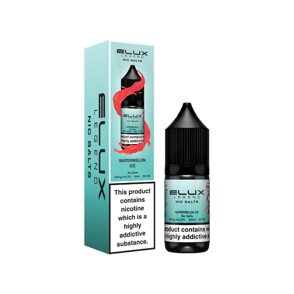 10mg Elux Legend 10ml Nic Salts (50VG/50PG) - www.justgovape.co.uk