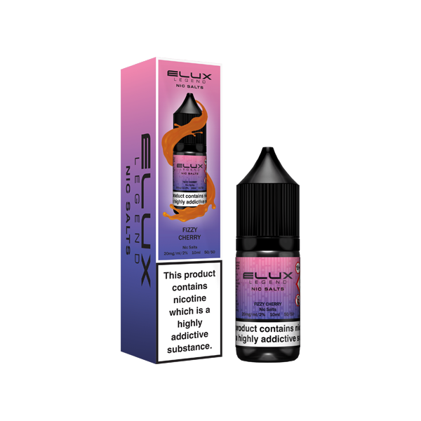 10mg Elux Legend 10ml Nic Salts (50VG/50PG) - www.justgovape.co.uk