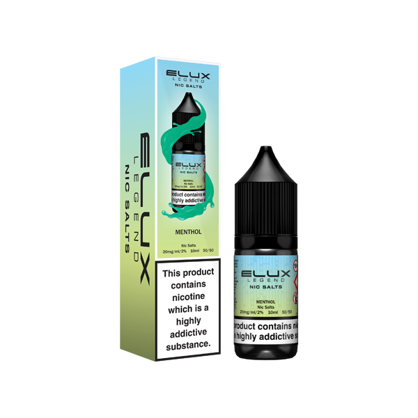 10mg Elux Legend 10ml Nic Salts (50VG/50PG) - www.justgovape.co.uk