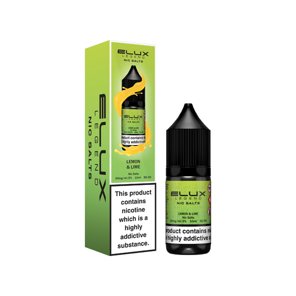 10mg Elux Legend 10ml Nic Salts (50VG/50PG) - www.justgovape.co.uk