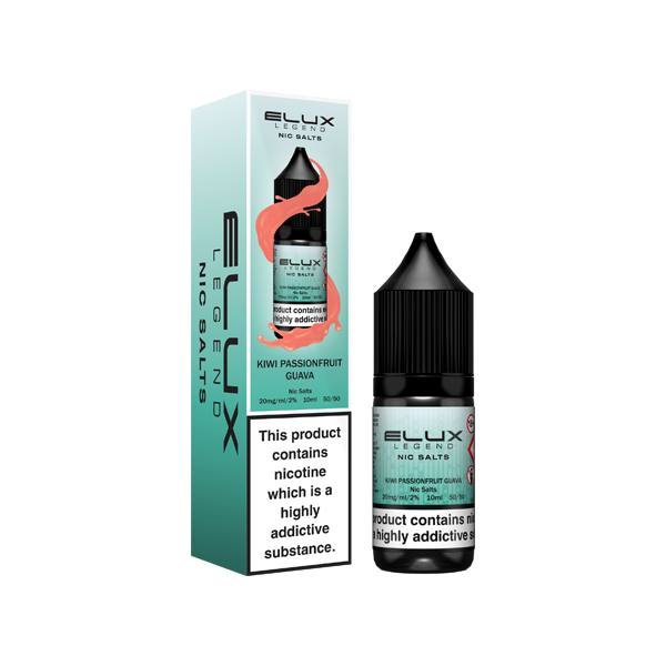 10mg Elux Legend 10ml Nic Salts (50VG/50PG) - www.justgovape.co.uk