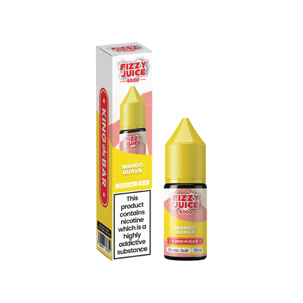 10mg Fizzy Juice King Bar 10ml Nic Salts (50VG/50PG) - www.justgovape.co.uk