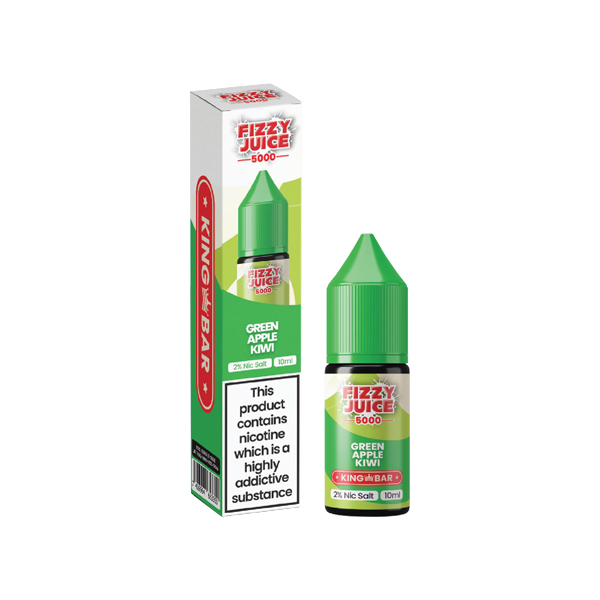 10mg Fizzy Juice King Bar 10ml Nic Salts (50VG/50PG) - www.justgovape.co.uk