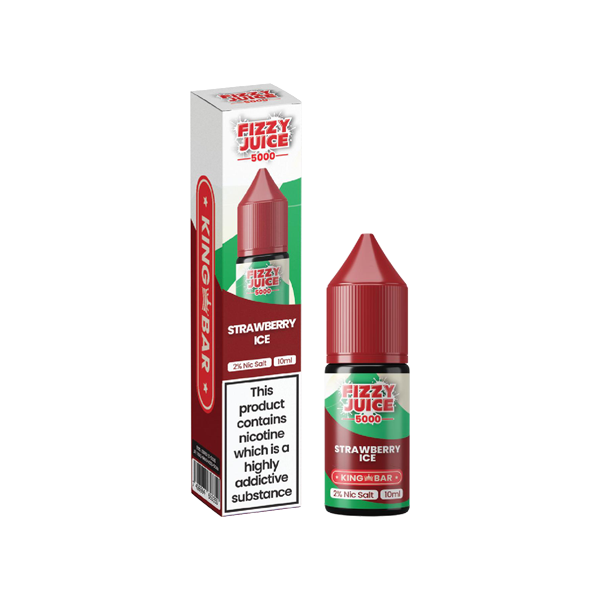 10mg Fizzy Juice King Bar 10ml Nic Salts (50VG/50PG) - www.justgovape.co.uk