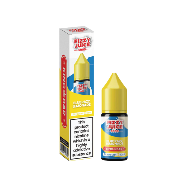 10mg Fizzy Juice King Bar 10ml Nic Salts (50VG/50PG) - www.justgovape.co.uk