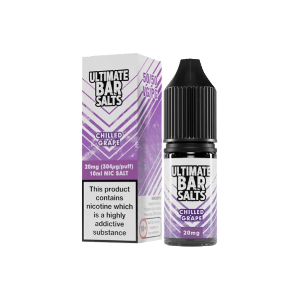 10mg Ultimate Bar Salts 10ml Nic Salts (50VG/50PG) - www.justgovape.co.uk