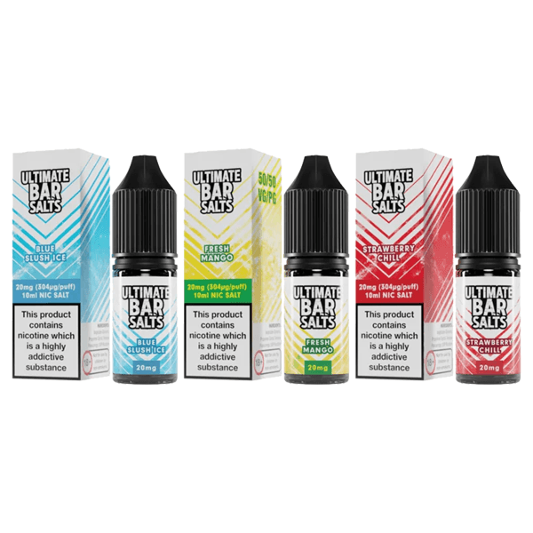 10mg Ultimate Bar Salts 10ml Nic Salts (50VG/50PG) - www.justgovape.co.uk