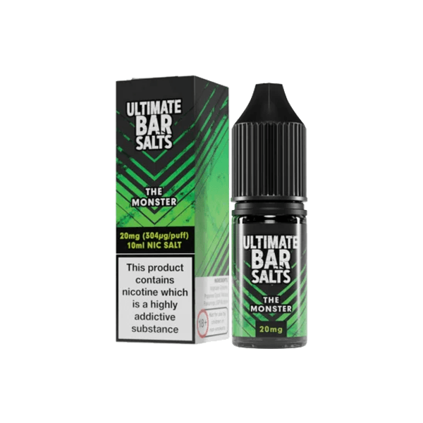 10mg Ultimate Bar Salts 10ml Nic Salts (50VG/50PG) - www.justgovape.co.uk