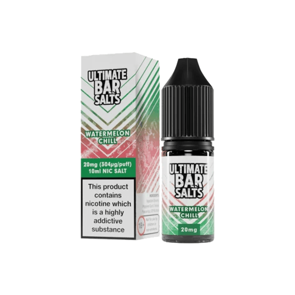 10mg Ultimate Bar Salts 10ml Nic Salts (50VG/50PG) - www.justgovape.co.uk