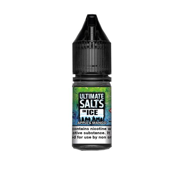 10mg Ultimate Puff Salts On Ice 10ml Flavoured Nic Salts (50VG/50PG) - www.justgovape.co.uk