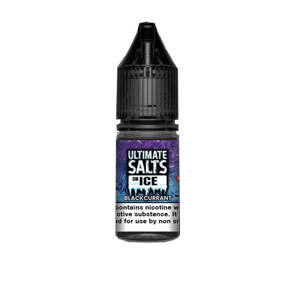 10mg Ultimate Puff Salts On Ice 10ml Flavoured Nic Salts (50VG/50PG) - www.justgovape.co.uk