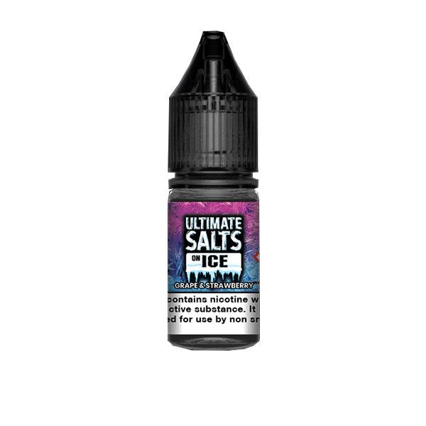 10mg Ultimate Puff Salts On Ice 10ml Flavoured Nic Salts (50VG/50PG) - www.justgovape.co.uk