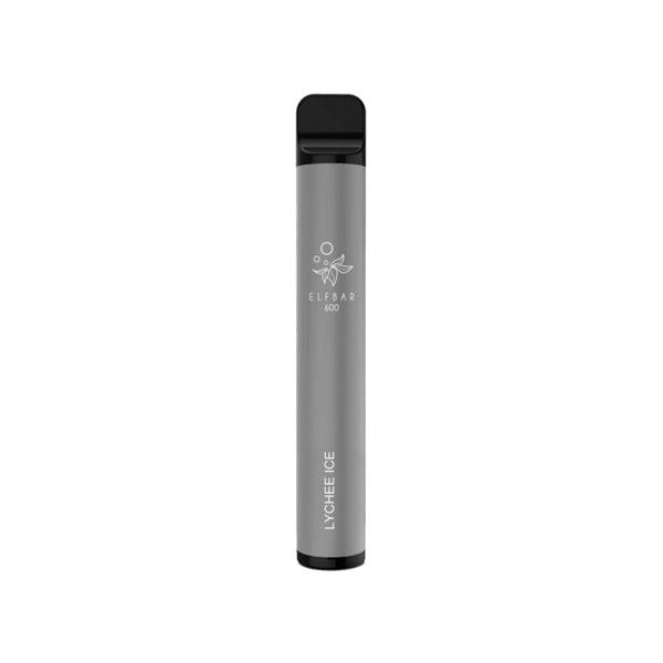 20mg ELF Bar Disposable Vape Pod 600 Puffs - www.justgovape.co.uk