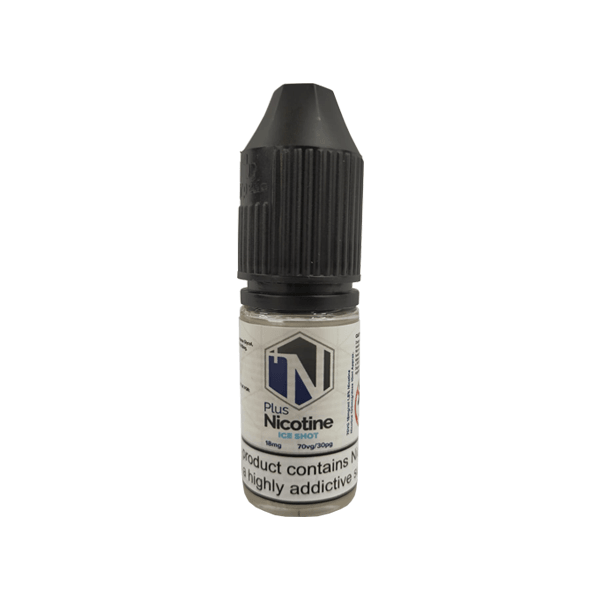 18mg Plus Nicotine Ice Nicotine Shot 10ml (70VG) - www.justgovape.co.uk