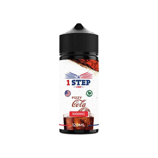 1 Step CBD 1000mg CBD E-liquid 120ml (BUY 1 GET 1 FREE) - www.justgovape.co.uk