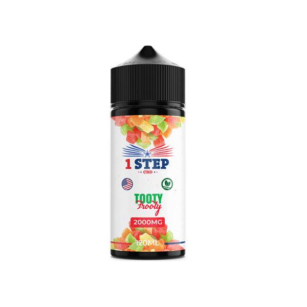 1 Step CBD 1000mg CBD E-liquid 120ml (BUY 1 GET 1 FREE) - www.justgovape.co.uk