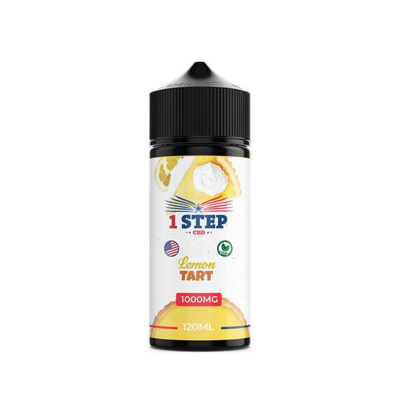 1 Step CBD 1000mg CBD E-liquid 120ml (BUY 1 GET 1 FREE) - www.justgovape.co.uk