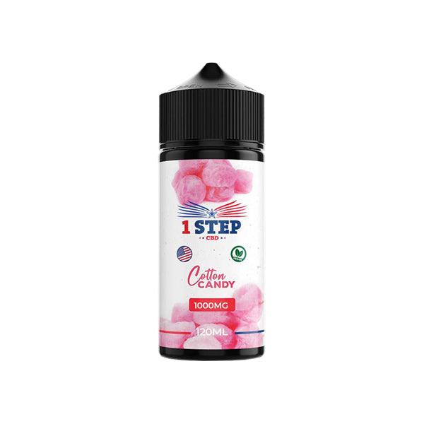 1 Step CBD 1000mg CBD E-liquid 120ml (BUY 1 GET 1 FREE) - www.justgovape.co.uk