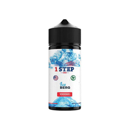 1 Step CBD 1000mg CBD E-liquid 120ml (BUY 1 GET 1 FREE) - www.justgovape.co.uk