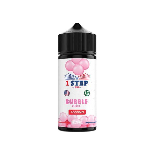 1 Step CBD 4000mg CBD E-liquid 120ml (BUY 1 GET 1 FREE) - www.justgovape.co.uk