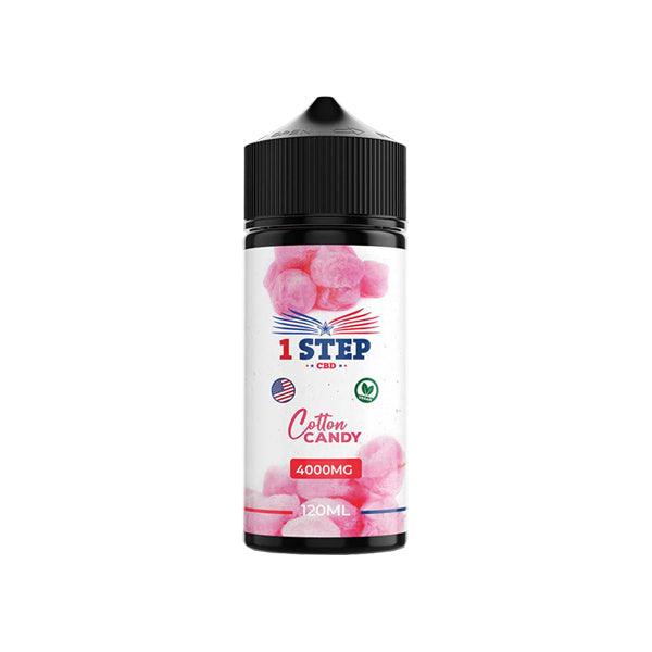 1 Step CBD 4000mg CBD E-liquid 120ml (BUY 1 GET 1 FREE) - www.justgovape.co.uk