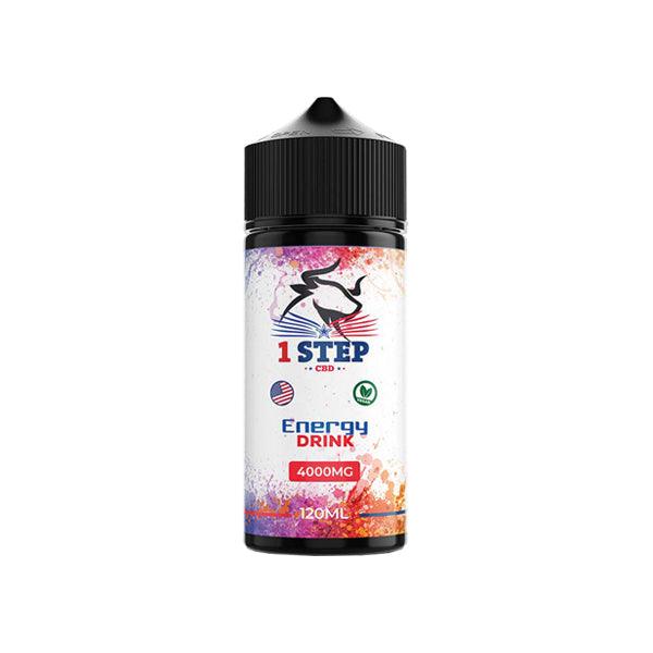 1 Step CBD 4000mg CBD E-liquid 120ml (BUY 1 GET 1 FREE) - www.justgovape.co.uk