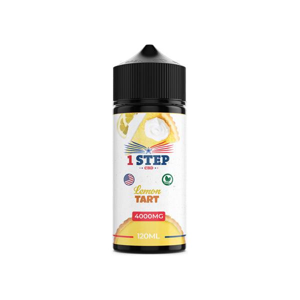 1 Step CBD 4000mg CBD E-liquid 120ml (BUY 1 GET 1 FREE) - www.justgovape.co.uk