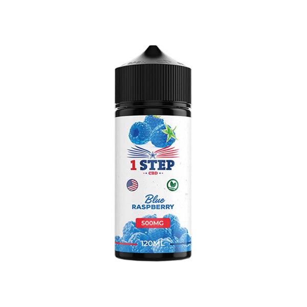 1 Step CBD 500mg CBD E-liquid 120ml (BUY 1 GET 1 FREE) - www.justgovape.co.uk