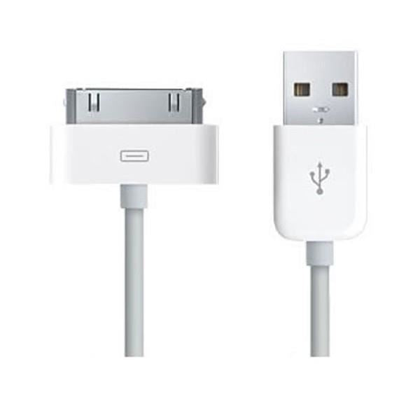 1m 30Pin iPhone USB Power Adaptor Cable - www.justgovape.co.uk