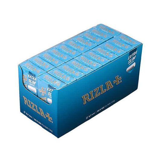 20 Pack 5.7mm Rizla Extra Slim Filter Tips - www.justgovape.co.uk